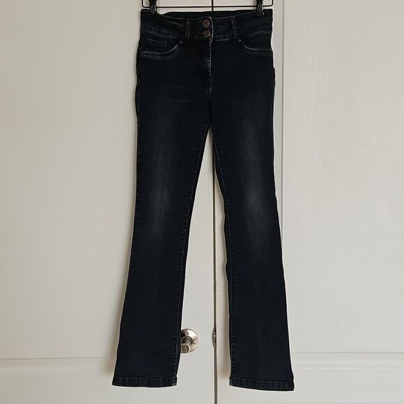 Next Jeans Women's Stretchy Bootcut Lift, Slim & Shape Mid-Rise Flared Jeans 4 - Picture 1 of 16